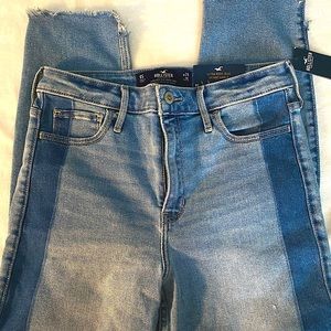 Hollister ultra highrise ankle jeans